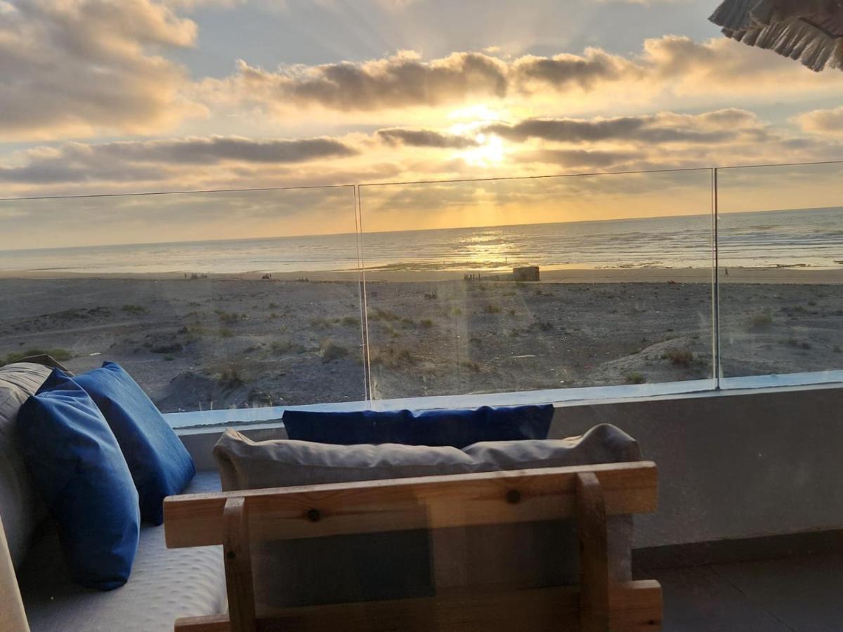 Sidi Rahal Blue View, Beachfront Wide Seaview With Pool Luaran gambar