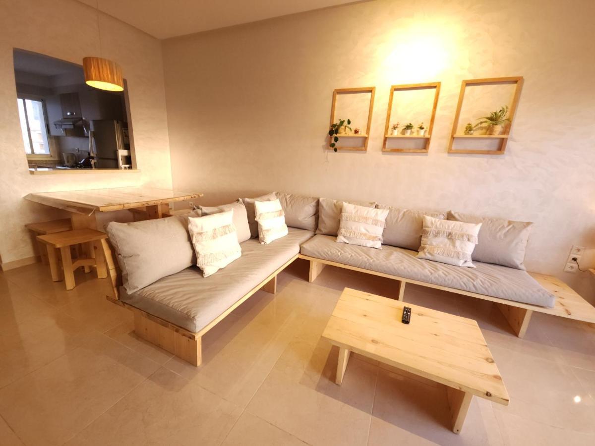 Sidi Rahal Blue View, Beachfront Wide Seaview With Pool Luaran gambar