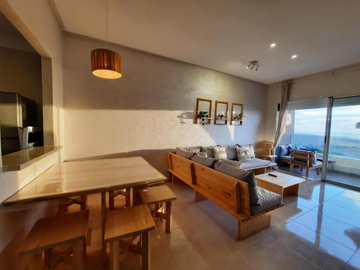 Sidi Rahal Blue View, Beachfront Wide Seaview With Pool Luaran gambar