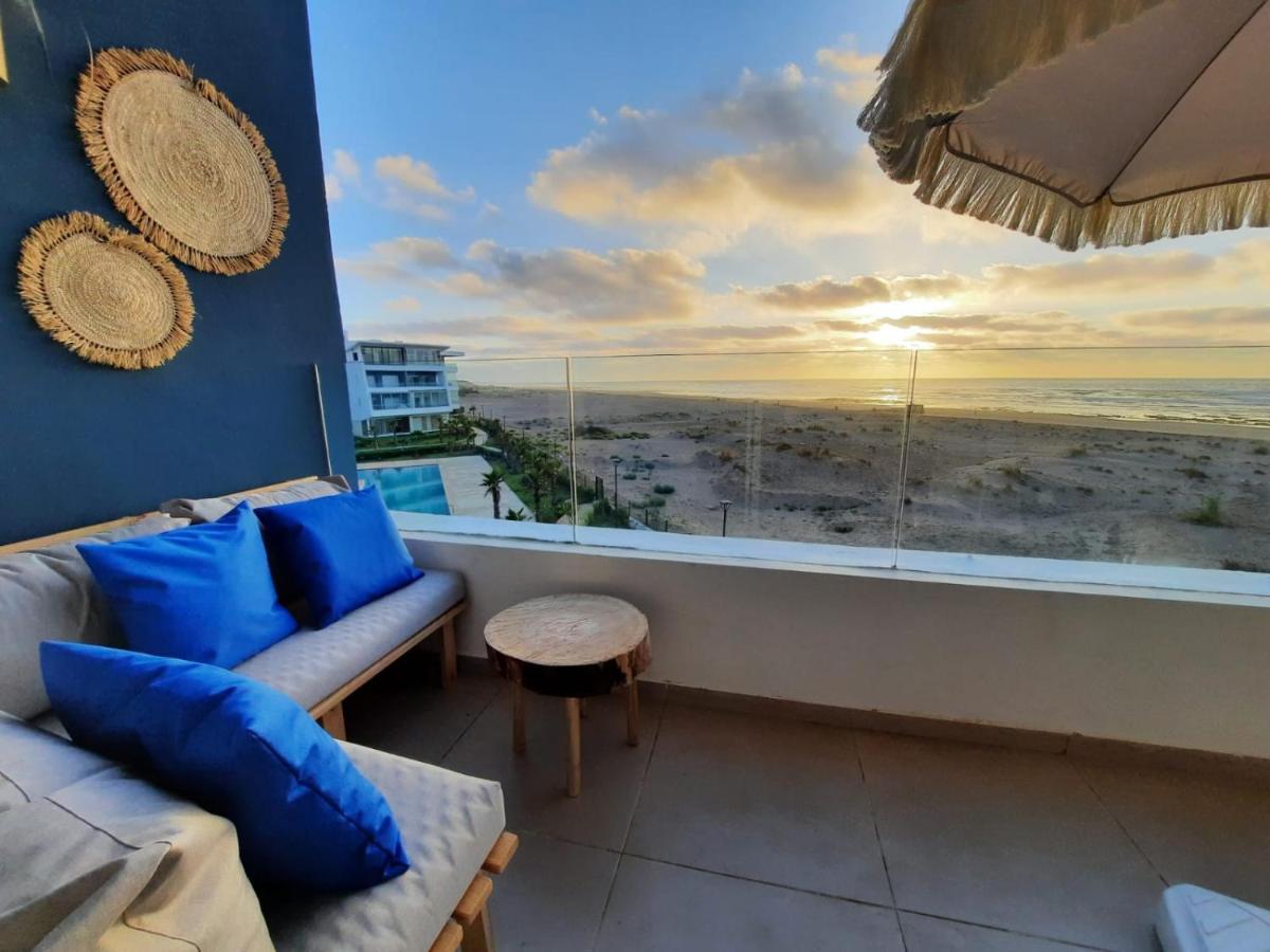 Sidi Rahal Blue View, Beachfront Wide Seaview With Pool Luaran gambar