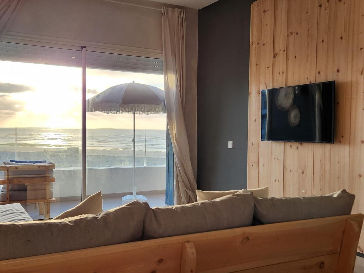 Sidi Rahal Blue View, Beachfront Wide Seaview With Pool Luaran gambar