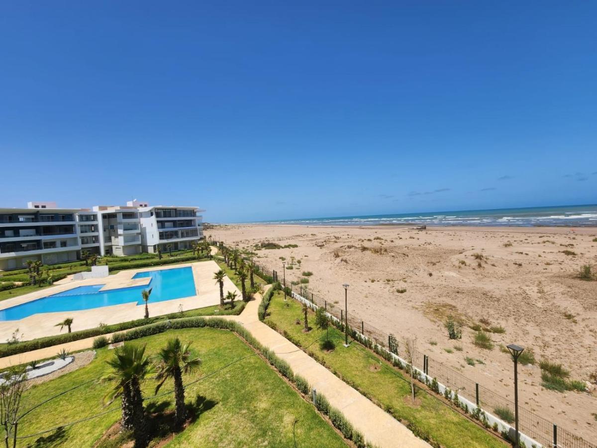 Sidi Rahal Blue View, Beachfront Wide Seaview With Pool Luaran gambar